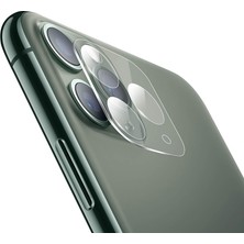 Dafoni Apple iPhone 11 Pro Max 3D Cam Kamera Koruyucu