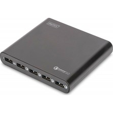Dıgıtus DA-10193 Universal Notebook 5 Port USB Seyehat Şarj Çoklayıcı