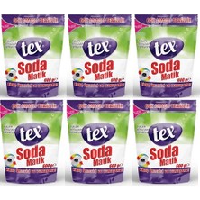 Tex Soda Matik 600 gr 6'lı Set