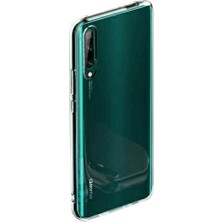 Tekno Grup Huawei P Smart Pro 2019 Kılıf Süper Silikon Kılıf Şeffaf