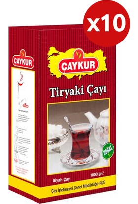 Çaykur Tiryaki Çay 1000 gr x 10'lu