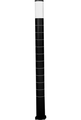 Zita Bahçe Aydınlatma Kule Armatür 120 cm Siyah Uzun Siyah Ip54