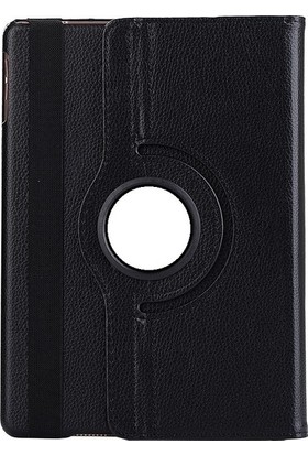 Ehr. Huawei MediaPad T5 Kılıf 10" Dönerli Standlı Tablet Kılıf - Siyah