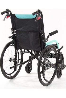 Wollex W-864 Katlanılabilir Refakatçi Tekerlekli Sandalye