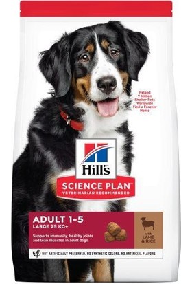 Hill's Advanced Fitness Kuzulu ve Pirinçli Büyük Irk Yetişkin Köpek Maması 14 Kg