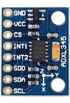 Komponentci ADXL345 Iıc/spı Dijital Açı Sensörü Ivme Ölçer Modülü Arduino