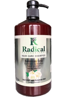 Radical Sarımsak Özlü Güçlendirici ve Arındırıcı Bakım Şampuanı 1000 ml