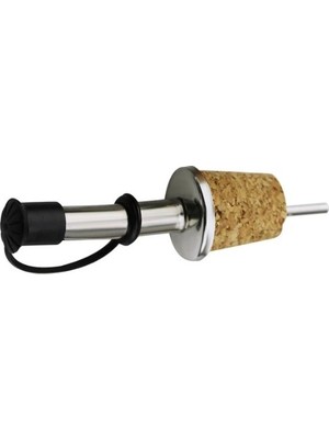 Arin Kapaklı Çelik Şişe Ucu Servis Aparatı Damlalık Yağdanlık Tıpa Tapa Mantar