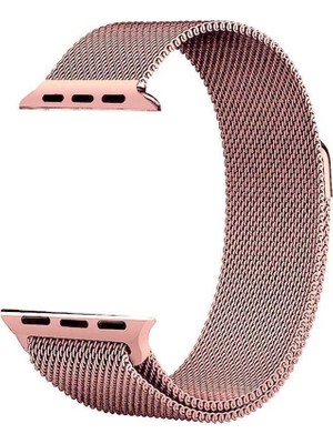 Gpack   44 mm Kılıf Metal Kayış Kordon Hasır Bronz