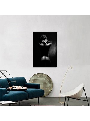 Tablosan Nü Fotoğraf Kanvas Tablo