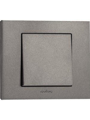 Ovivo Grano Antrasit Anahtar Çerçeveli