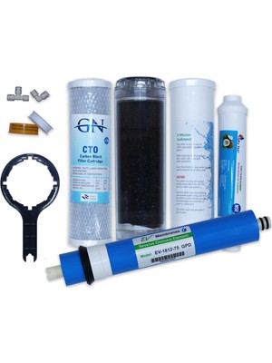 Aqua Clean Su Arıtma Cihazı 5’li Set İhlas ve Housing'li Tüm Cihazlara Uyumludur