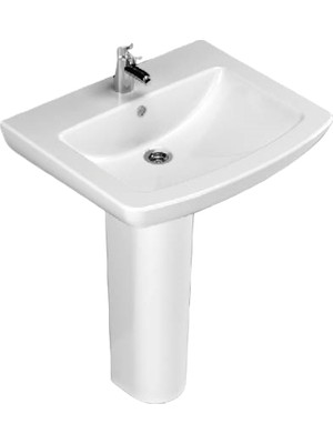 Turavit Plaza Kolon Ayak Lavabo 48,5 x 60 cm