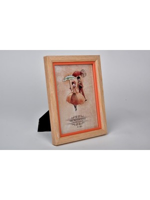 Setabianca Frame Happy Line Turuncu Çerçeve 13 x 18 cm