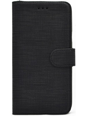 Case Street  S8 Plus Kılıf Kartvizitli Exclusive Spor Cüzdan Siyah