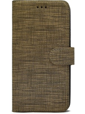 Case Street Samsung Galaxy A10S Kılıf Kartvizitli Exclusive Spor Cüzdan Kahverengi