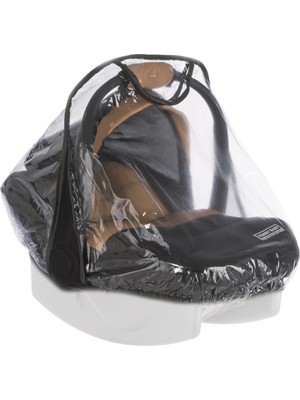 Tommybaby Fitalatsız Ana Kucağı Yağmurluk Taşıma Yağmurluğu Şeffaf PVC ile Bebeğinizi Korur