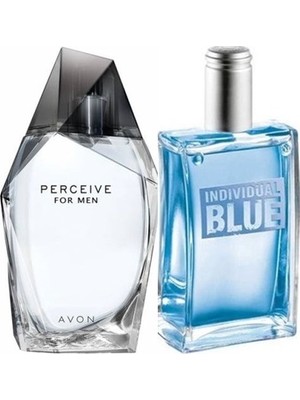 Avon Perceive 100 ml Erkek Edt+Avon Indvidual Blue 100 ml Erkek Edt