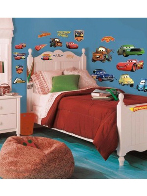 York Roommates RMK1520SCS Disney Arabalar Duvar Sticker