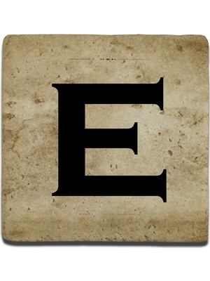 Oscar Stone Decor Harf Bardak Altlığı