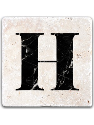 Oscar Stone Decor Harf Bardak Altlığı