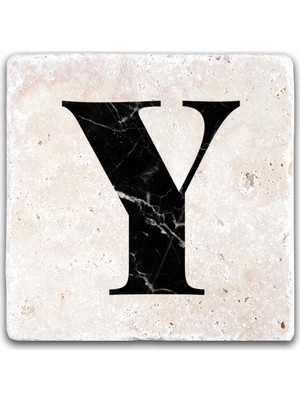 Oscar Stone Decor Harf Bardak Altlığı