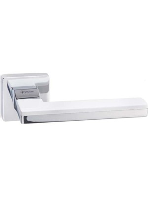 System Larissa Krom CR-CR-AL7 Rozetli Oda Kapı Kolu