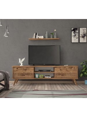 Ankara Mobilya Boreas Atlantik Çam 160 cm Tv Sehpası