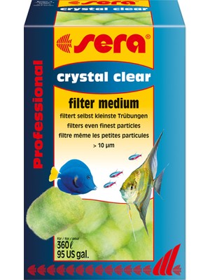 Sera Crystal Clear 1 Açık Hacim 360 Litre Akvaryum Filtre Malzemesi Yüksek Filtrasyon Özelliği