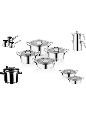 Aryıldız Chef Prestige Ideal Çeyiz Seti 22 Parça