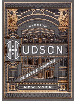 Theory Black Hudson Oyun Kağıdı Iskambil Destesi (THEORY11)
