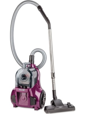 Fakir Ranger On-Off Toz Torbasız Süpürge - Mor / 890 Watt