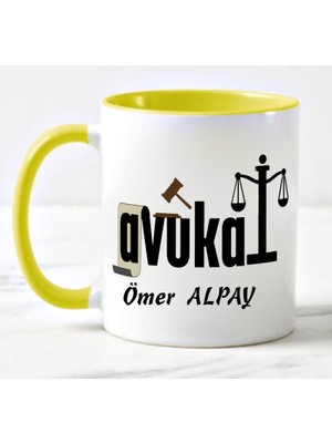 Nil Hediye Avukat Temalı Kupa