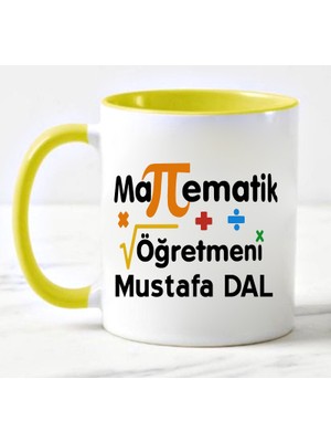 Nil Hediye Matematik Öğretmeni Temalı Kupa1