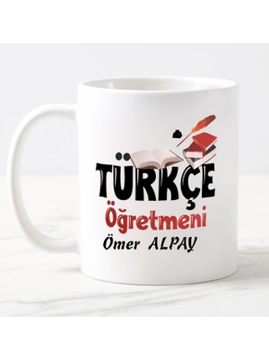 Nil Hediye Türkçe Öğretmeni Temalı Kupa1