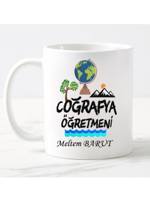Nil Hediye Coğrafya Öğretmeni Temalı Kupa