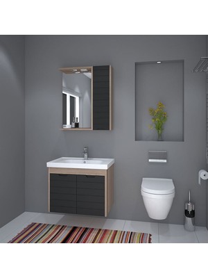 Denko Mostar Banyo Dolabı 70 cm