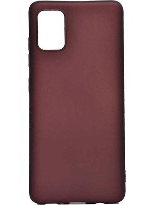 Coverzone Samsung Galaxy Note 10 Lite Kılıf Premier Slikon Pre + Nano Glass Ekran Koruyucu Mürdüm