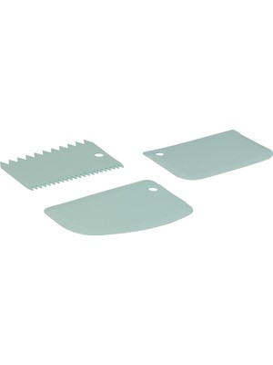 Bayev 3'lü Hamur Kesici Kazıyıcı Şekillendirici Mint