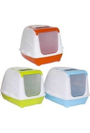 Stefanplast Cathy Clever Cekmeceli Kapali Kedi Tuvaleti Gri Fiyati