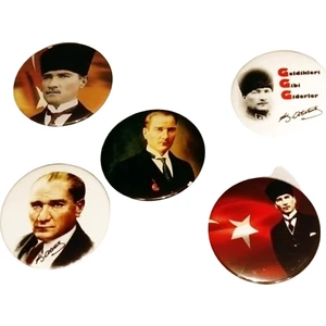 Hediye Panayırı  Seri 1 Atatürk Rozetleri 20'li