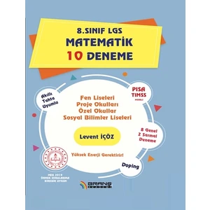 Branş Akademi LGS Matematik 10 Deneme 2019