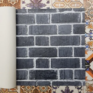 Taş Desenli 3 Boyutlu 13640 Duvar Kağıdı (5m²) - Tutkal Hediyeli