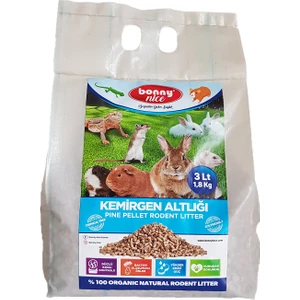 Bonny Nice Çam Pelet Kemirgen Altlığı 1.8 kg 3 l