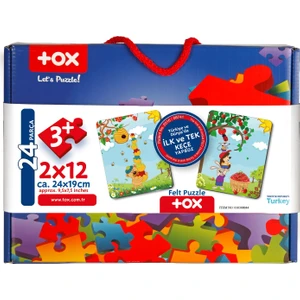 Tox Elmacı Ayı 3+ Keçe Yapboz