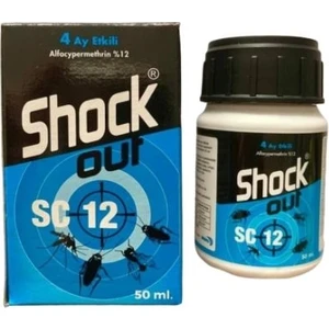 On Tarım Shock Out SC12 Sivrisinek Hamam Böceği Karasinek ve Haşere Kovucu