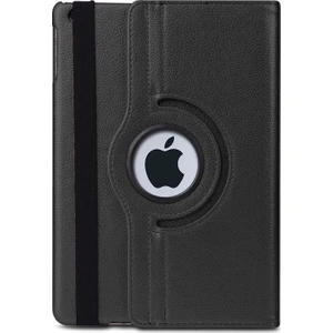 Apple iPad 10.2'' 7. Nesil (A2197-A2200-A2198) Kılıf 360 Rotating Stand Deri Siyah