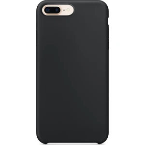 Apple iPhone 7/8 Plus Tam Koruma Silikon Kılıf - Siyah