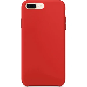 Apple iPhone 7/8 Plus Tam Koruma Silikon Kılıf - Kırmızı