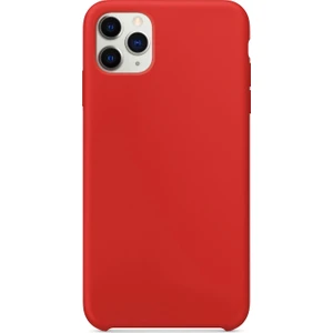 Apple iPhone 11 Pro Silikon Kılıf - Kırmızı